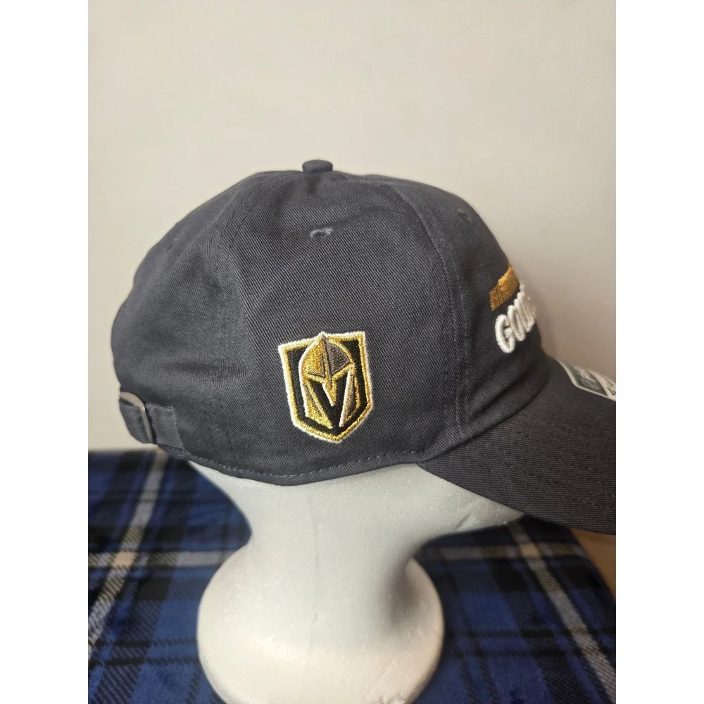 Vegas Golden Knights Fanatics NHL Authentic Pro Adjustable Hat Charcoal Gray NWT